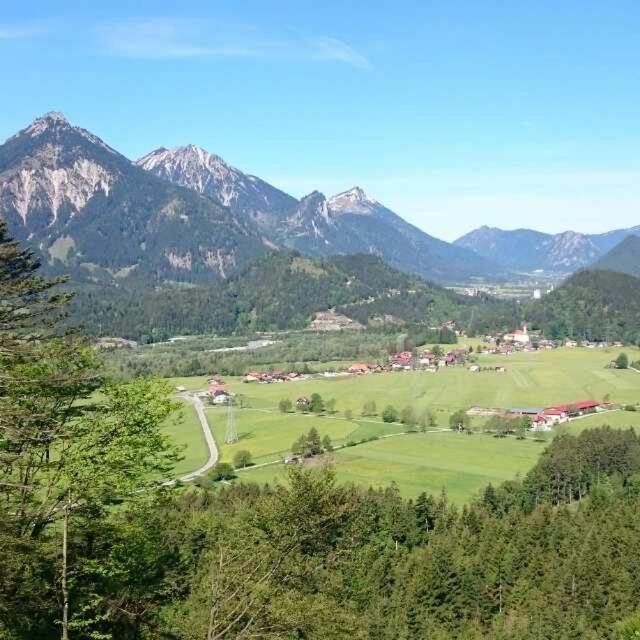Gutshof Zum Schluxen Appartement Pinswang Buitenkant foto
