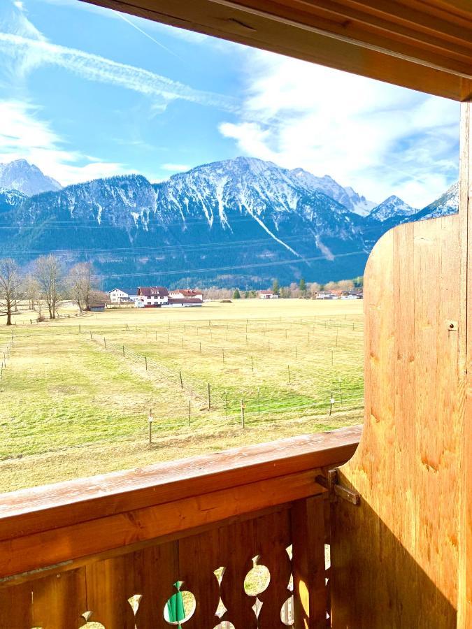 Gutshof Zum Schluxen Appartement Pinswang Buitenkant foto